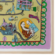 Grayson Perry framed silk scarf